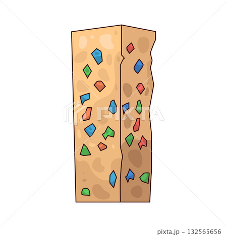 illustration of Climbing Wall  132565656