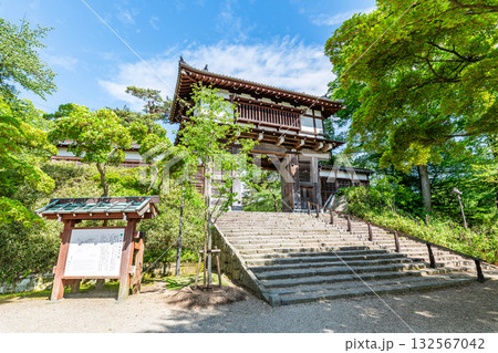 秋田県秋田市　千秋公園　久保田城表門（一ノ門） 132567042