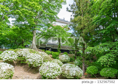 秋田県秋田市 千秋公園 久保田城御隅櫓 秋田県秋田市 千秋公園 久保田城御隅櫓 132567502