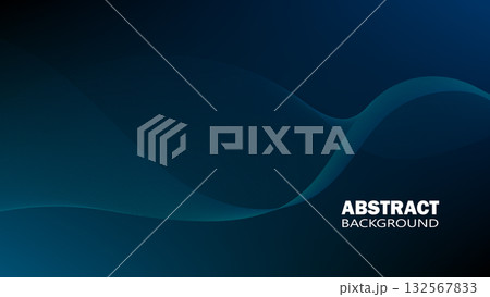 Abstract background with dynamic flowing wavy lines. Vibrant pink wave on a dark blue and red gradient. Modern, futuristic design for technology Abstract background with dynamic flowing wavy lines. Vibrant pink wave on a dark blue and red gradient. Modern, futuristic design for technology 132567833