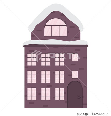 illustration of modern house illustration of modern house 132568402