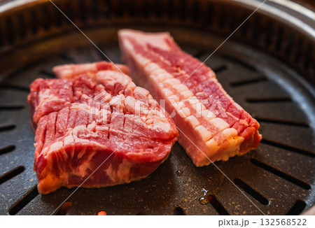 本場韓国のサムギョプサル 132568522