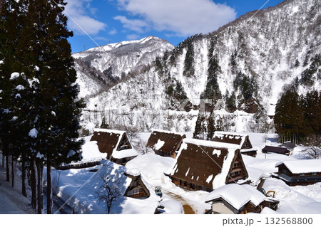 冬　五箇山　菅沼合掌集落 132568800
