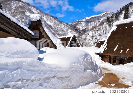 冬　五箇山　菅沼合掌集落 132568802