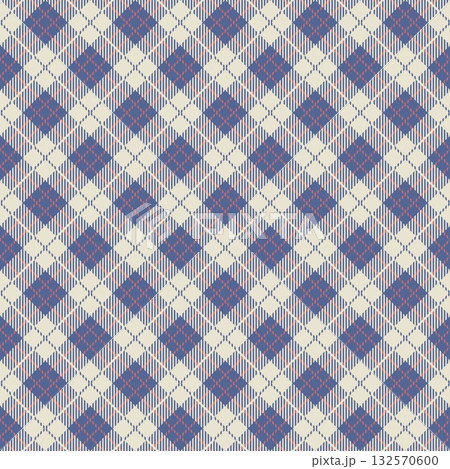 Dotted Navy Argyle Seamless Pattern Dotted Navy Argyle Seamless Pattern 132570600