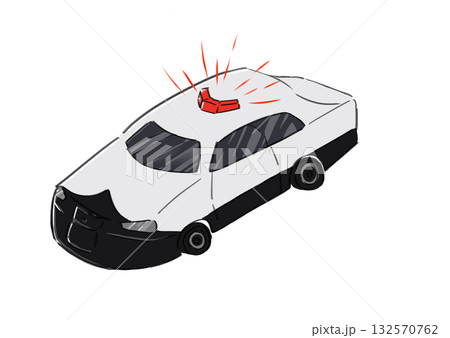 車 パトカー 車 パトカー 132570762