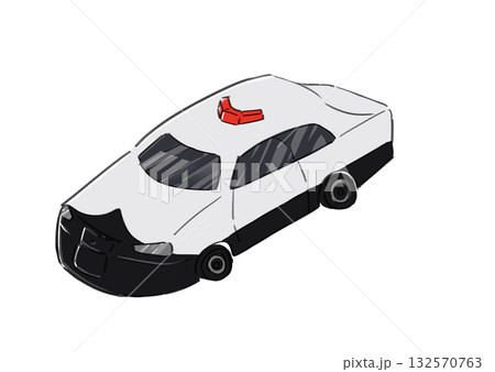 車 パトカー 車 パトカー 132570763