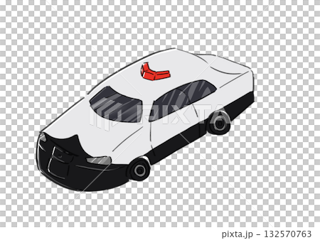 車 パトカー 車 パトカー 132570763