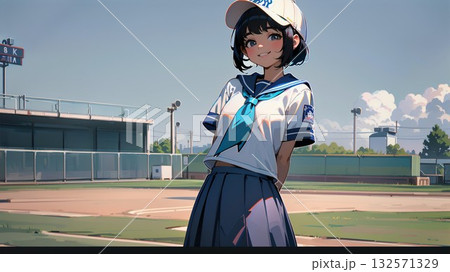 野球部のマネージャー 野球部のマネージャー 132571329