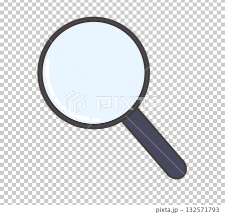 Magnifying glass illustration (learning and exploration image) Magnifying glass illustration (learning and exploration image) 132571793