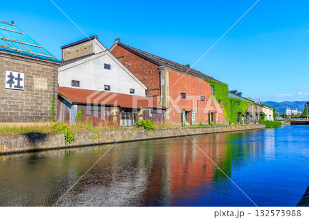 北海道　小樽市　小樽運河 132573988