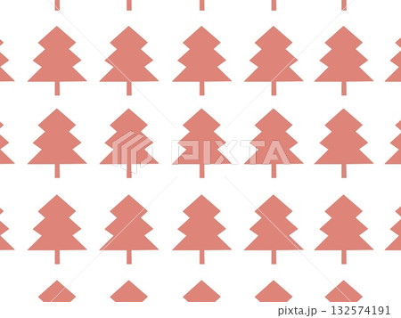 北欧系 木のシルエット背景素材 北欧系 木のシルエット背景素材 132574191