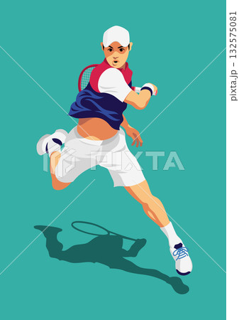 テニス選手 132575081