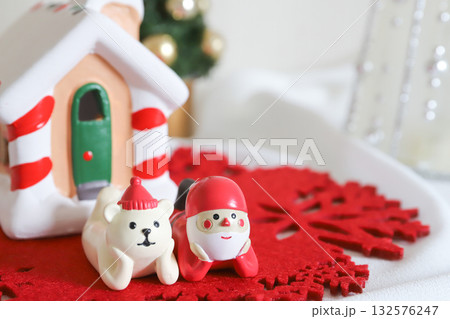 クリスマス素材 サンタクロース クリスマス素材 サンタクロース 132576247