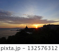 パタヤの朝日の絶景 132576312