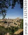 view of toledo city in spain on sunny day 132576369
