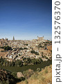 view of toledo city in spain on sunny day 132576370