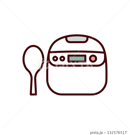 炊飯器のイラスト 132576517
