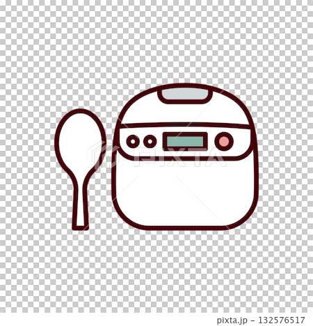 電飯鍋的例證 電飯鍋的例證 132576517
