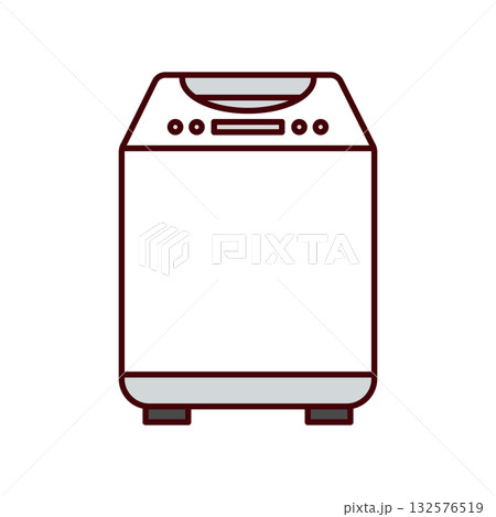 洗濯機のイラスト 洗濯機のイラスト 132576519