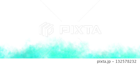Turquoise smoke on transparent background with light fog texture and smooth swirling effect suitable for fresh aqua themed designs 132578232
