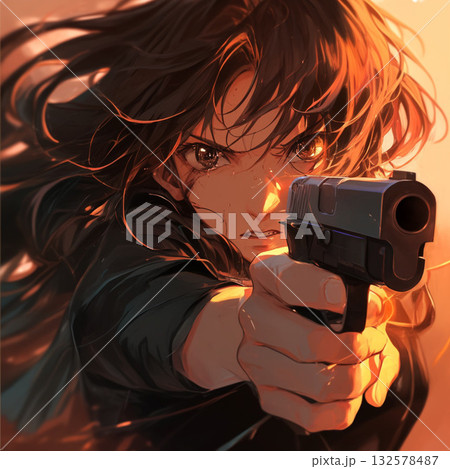 戦う女の子 戦う女の子 132578487