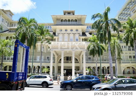 ワイキキの街並み ワイキキの街並み 132579308