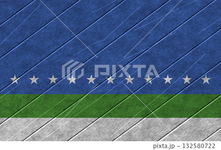 The official flag of San Jose, a province of Costa Rica, on wood texture. Conceptual collage. Illustration The official flag of San Jose, a province of Costa Rica, on wood texture. Conceptual collage. Illustration 132580722