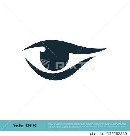 Eye / Vision Icon Logo Vector Template Illustration Design. Vector EPS 10. Eye / Vision Icon Logo Vector Template Illustration Design. Vector EPS 10. 132582886