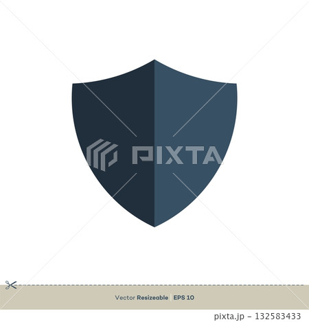 Shield Icon Vector Logo Template Illustration Design. Vector EPS 10. Shield Icon Vector Logo Template Illustration Design. Vector EPS 10. 132583433