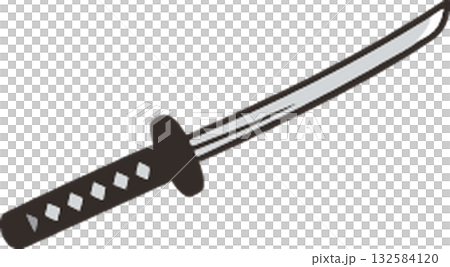 knife in a hand icon 132584120