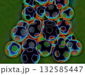 Soccer balls 132585447