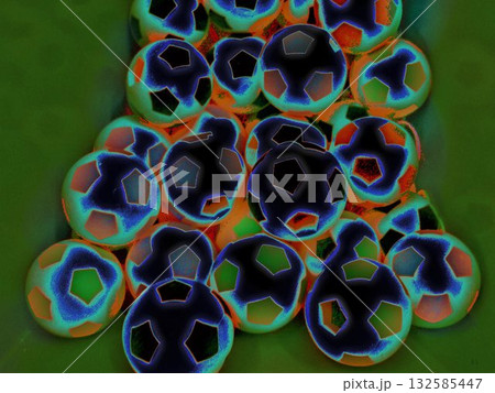 Soccer balls 132585447