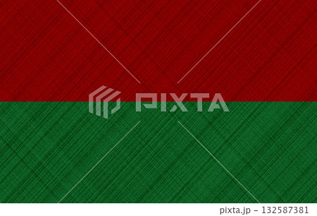 The official flag of La Paz, the capital of Bolivia, on fabric texture. Conceptual collage. Illustration The official flag of La Paz, the capital of Bolivia, on fabric texture. Conceptual collage. Illustration 132587381