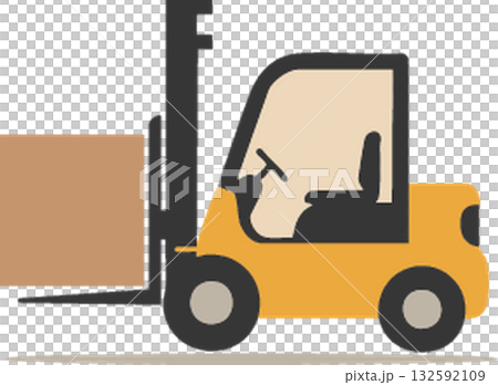 forklift truck with cargo forklift truck with cargo 132592109
