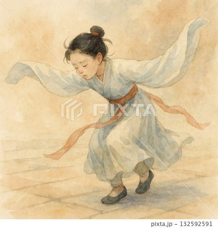 透明水彩 水彩画 ウォーターカラー 132592591