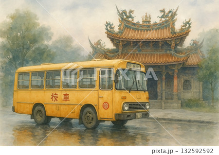 スクールバス 通学バス 通学用バス 132592592