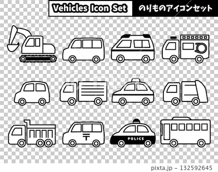 Car_Minimalist monochrome set Car_Minimalist monochrome set 132592645