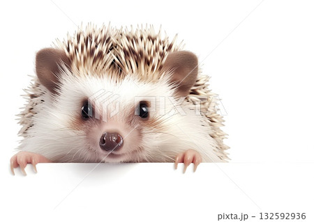 ハリネズミのイラスト 132592936