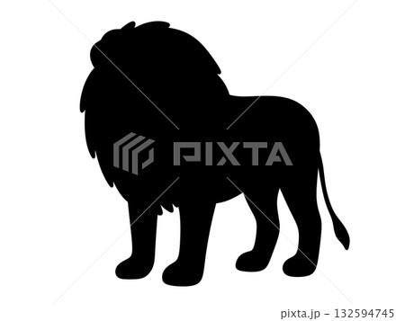ライオンのイラスト ライオンのイラスト 132594745
