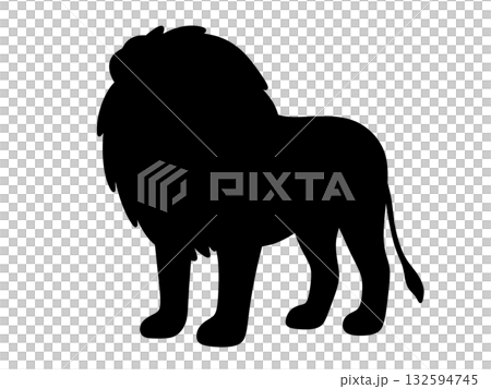 ライオンのイラスト ライオンのイラスト 132594745