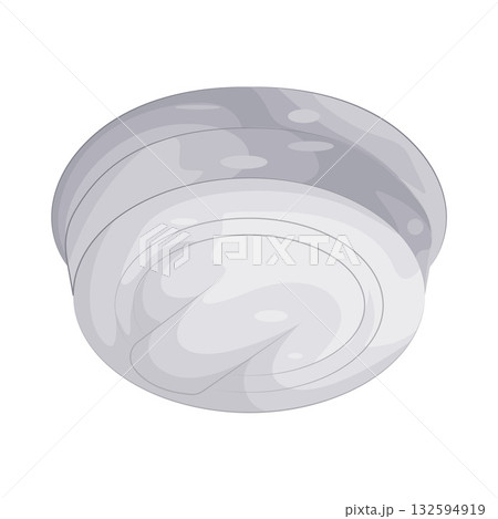 Illustration of smoke detector  132594919