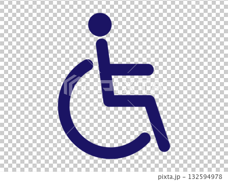 Wheelchair icon 132594978