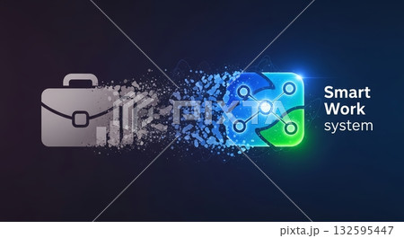 ブリーフケースからスマートワークへの変革 ブリーフケースからスマートワークへの変革 132595447
