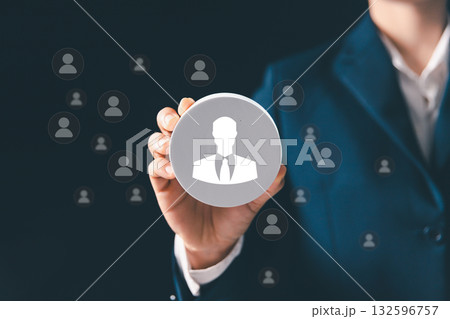 Company compete to recruit right candidate, human resources teams conduct interviews, data-driven analysis to assess soft skill, ensure effective selection of team members with the ideal skill set. 132596757