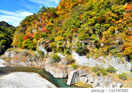 戸中大橋/鬼怒川付近の風景(栃木県日光市)【2025.10】 戸中大橋/鬼怒川付近の風景(栃木県日光市)【2025.10】 132597081