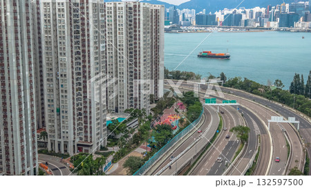 Oct 29 2025 Island Eastern Corridor Expressway Over Victoria Harbour 132597500