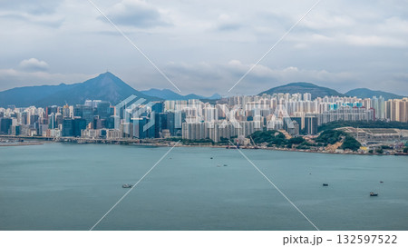 Oct 29 2025 Yau Tong Waterfront with Urban and Industrial Contrast 132597522