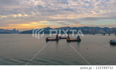 Oct 26 2025 Serene Junk Bay Sea View In Hong Kong Oct 26 2025 Serene Junk Bay Sea View In Hong Kong 132599732