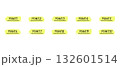 手書きの数字あしらいセット　ポイント/point　水彩風塗り(グローバルカラーで色変更可能) 132601514